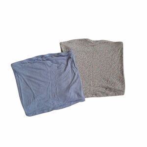 American Eagle Women's Bandeau Tops Set of 2 Small